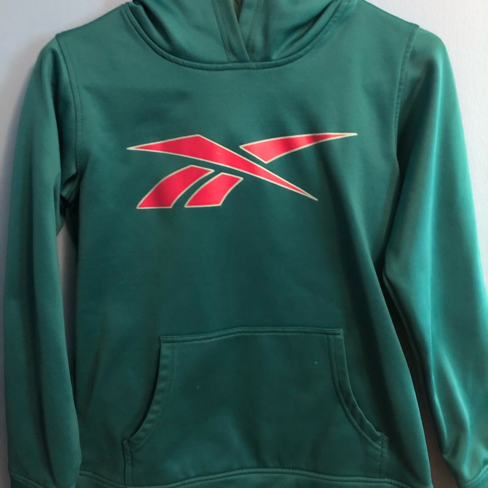 Teal reebok hoodie